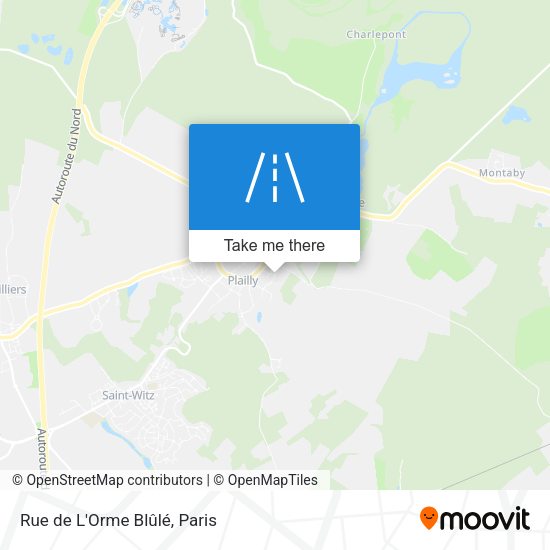 Rue de L'Orme Blûlé map