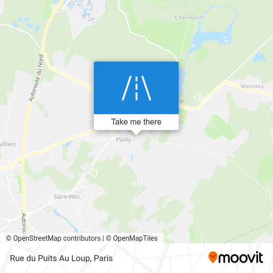 Rue du Puits Au Loup map