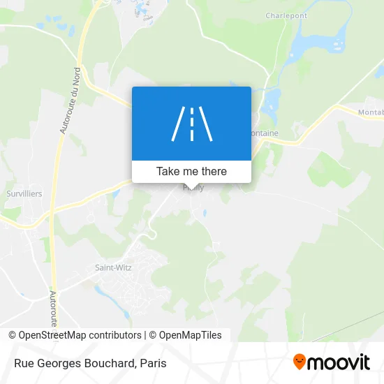 Rue Georges Bouchard map