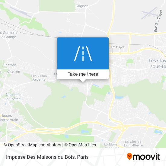 Impasse Des Maisons du Bois map