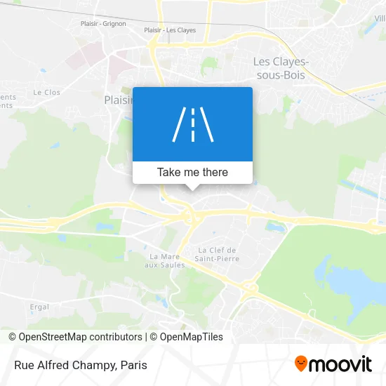Rue Alfred Champy map