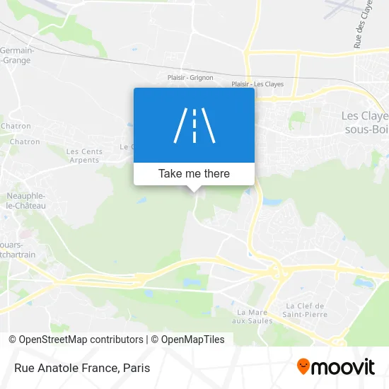 Rue Anatole France map