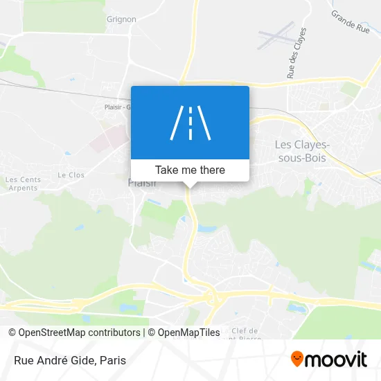 Rue André Gide map
