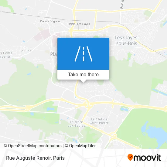 Rue Auguste Renoir map