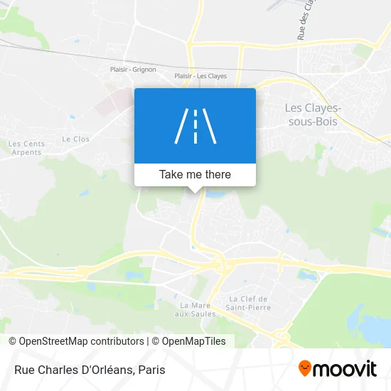 Rue Charles D'Orléans map