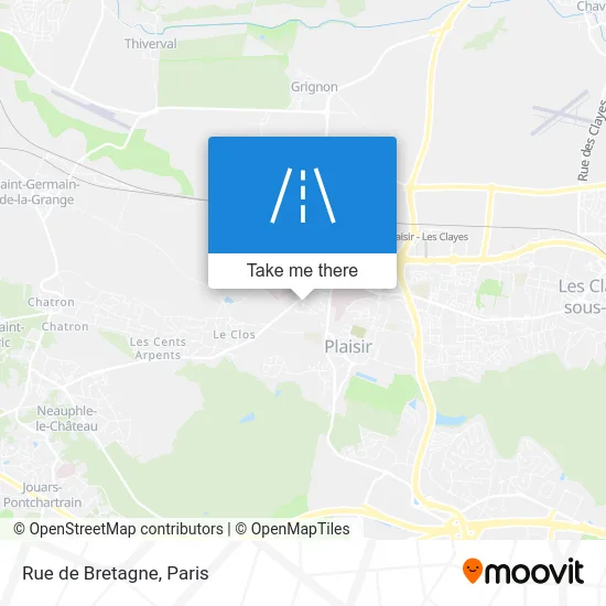 Rue de Bretagne map