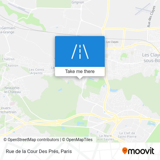 Rue de la Cour Des Prés map