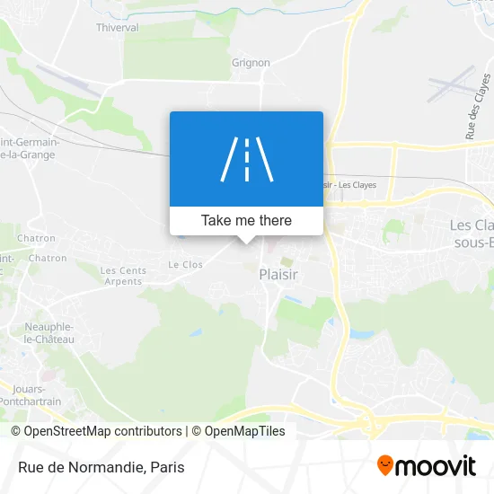 Rue de Normandie map