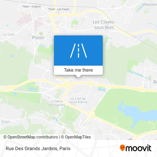 Rue Des Grands Jardins map