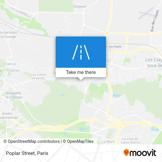 Rue Des Peupliers map