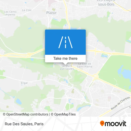 Rue Des Saules map