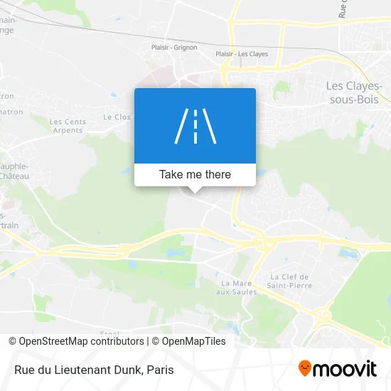 Rue du Lieutenant Dunk map
