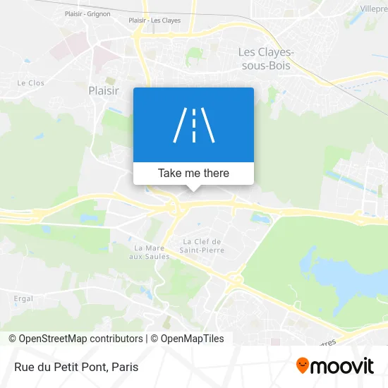 Rue du Petit Pont map