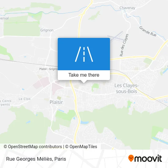 Rue Georges Méliès map