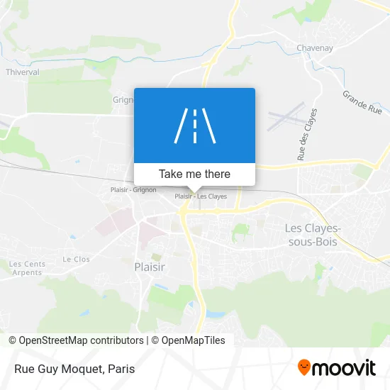 Rue Guy Moquet map