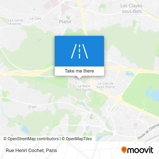Rue Henri Cochet map