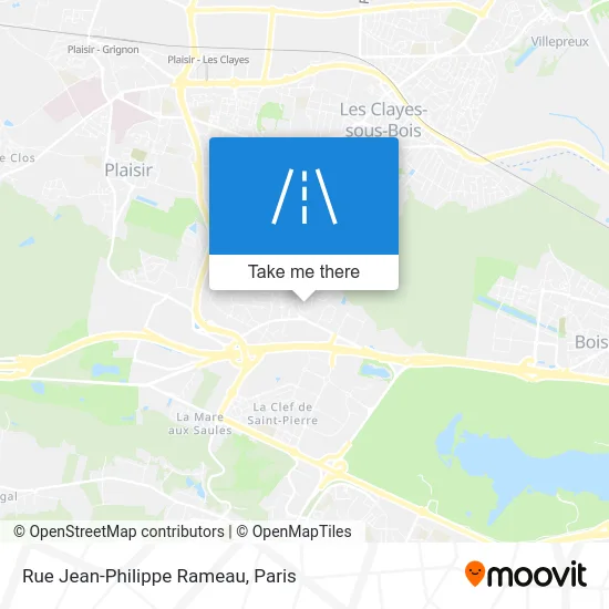 Rue Jean-Philippe Rameau map