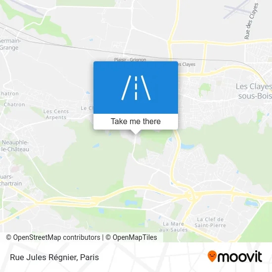 Rue Jules Régnier map