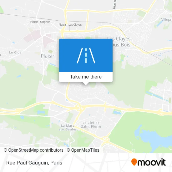 Rue Paul Gauguin map