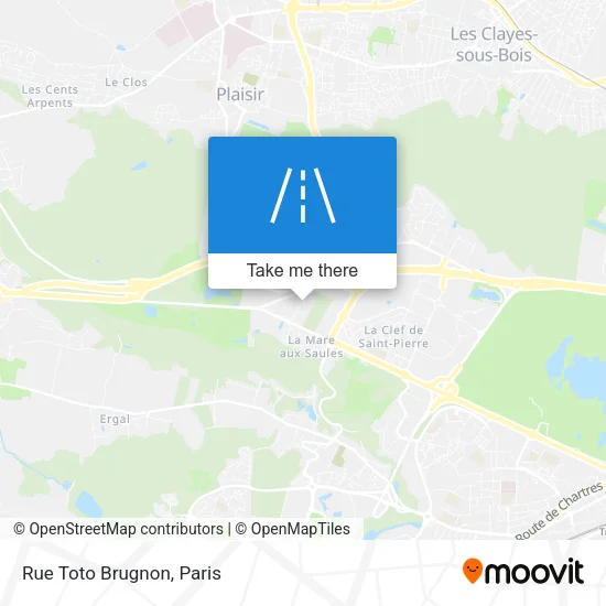 Rue Toto Brugnon map