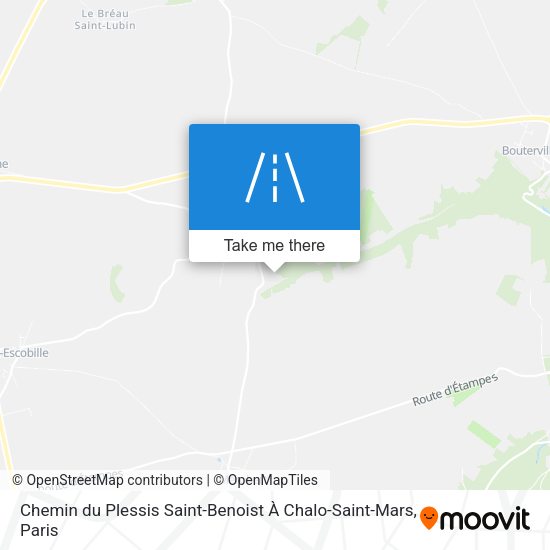 Chemin du Plessis Saint-Benoist À Chalo-Saint-Mars map
