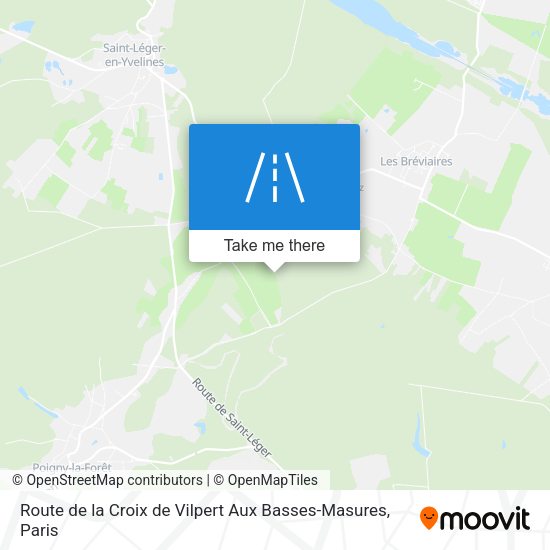 Route De La Croix De Vilpert Aux Basses-Masures map