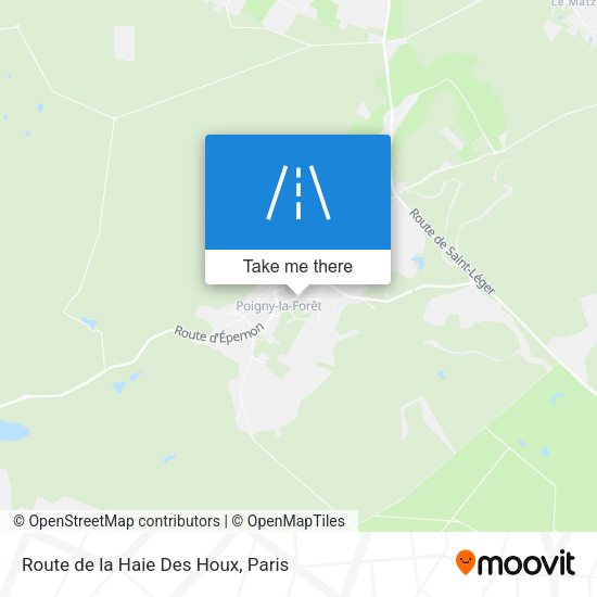 Route de la Haie Des Houx map
