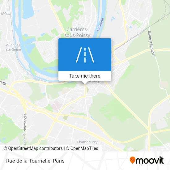 Rue de la Tournelle map