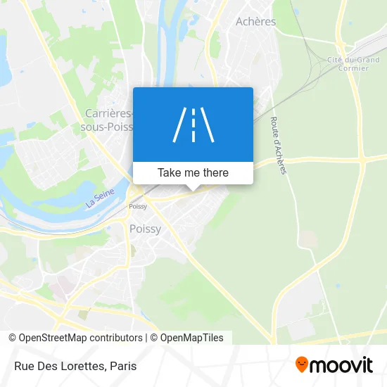 Rue Des Lorettes map