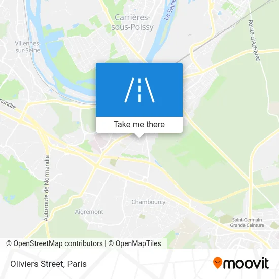 Rue Des Oliviers map