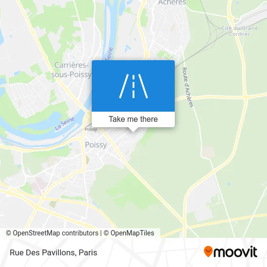 Rue Des Pavillons map