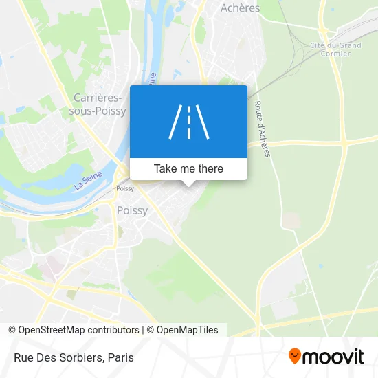 Rue Des Sorbiers map