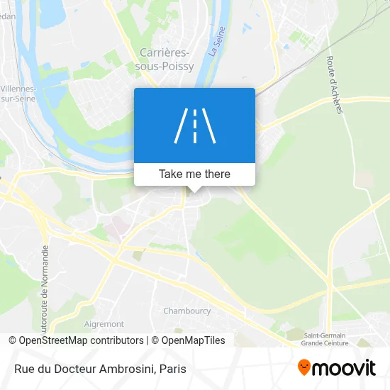 Rue du Docteur Ambrosini map