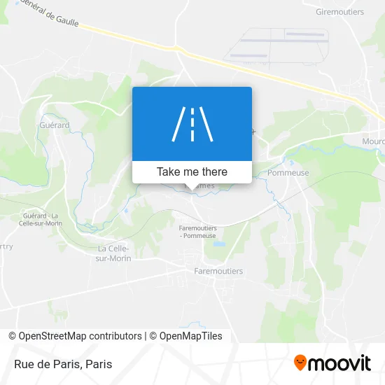 Rue de Paris map