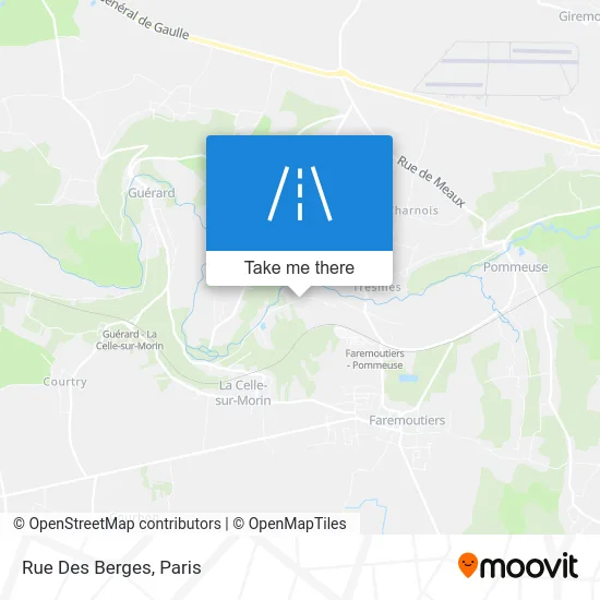 Rue Des Berges map