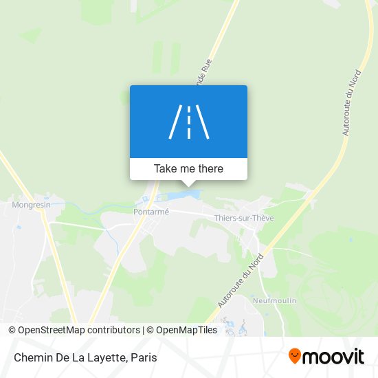 Chemin De La Layette map