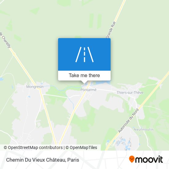 Chemin Du Vieux Château map