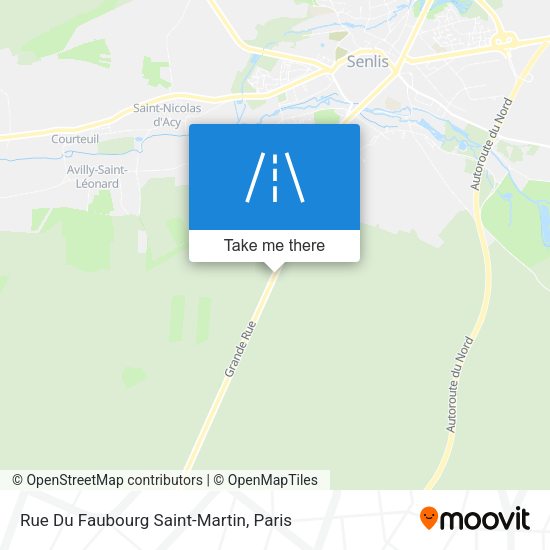 Rue Du Faubourg Saint-Martin map