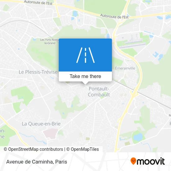 Avenue de Caminha map