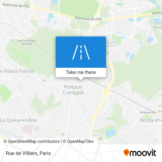 Rue de Villiers map