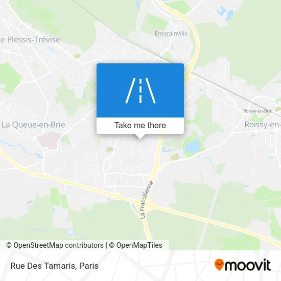 Rue Des Tamaris map