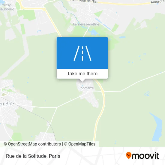 Rue de la Solitude map