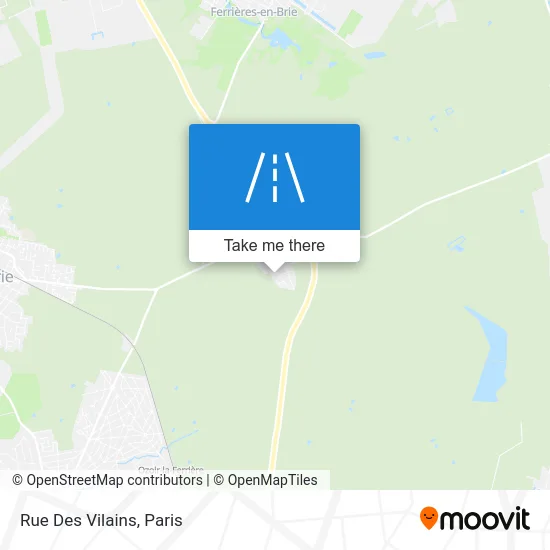 Rue Des Vilains map
