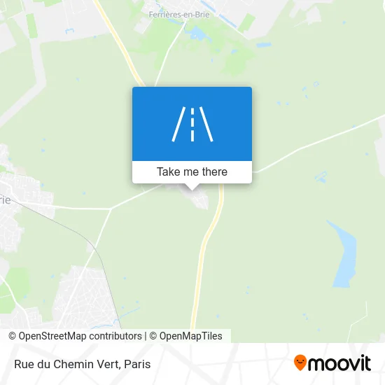 Rue du Chemin Vert map