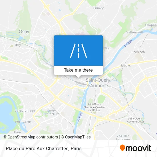 Place du Parc Aux Charrettes map