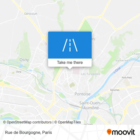 Rue de Bourgogne map