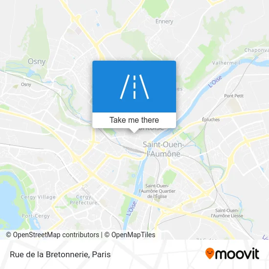 Rue de la Bretonnerie map