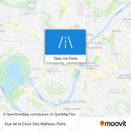Rue de la Croix Des Maheux map