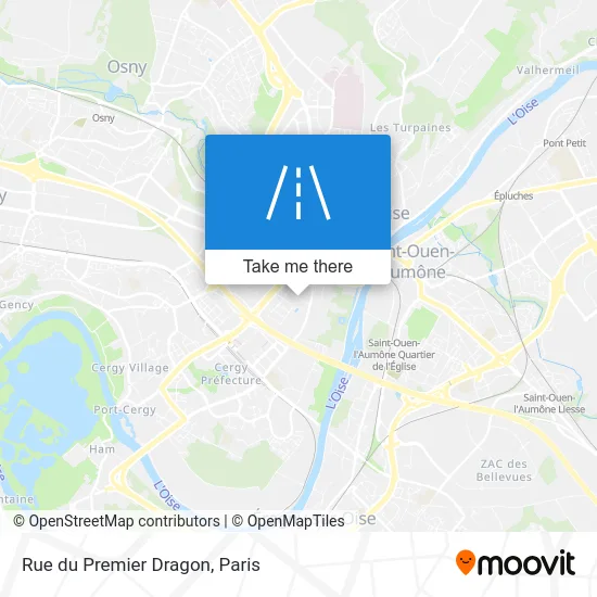 Rue du Premier Dragon map