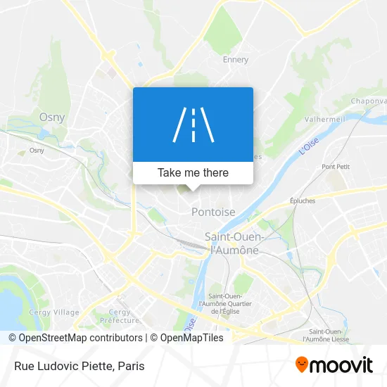 Rue Ludovic Piette map